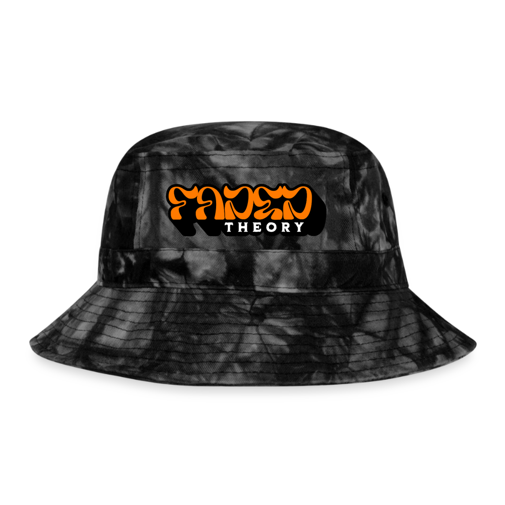 FADED THEORY "Signature" Bucket Hat - Black Tie Dye