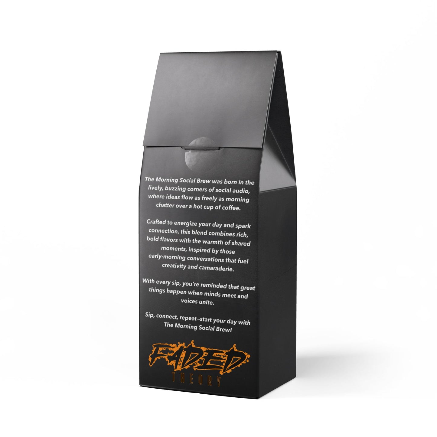FADED THEORY "The Morning Social Brew" Premium Flathead Valley Coffee Blend (Medium-Dark Roast)