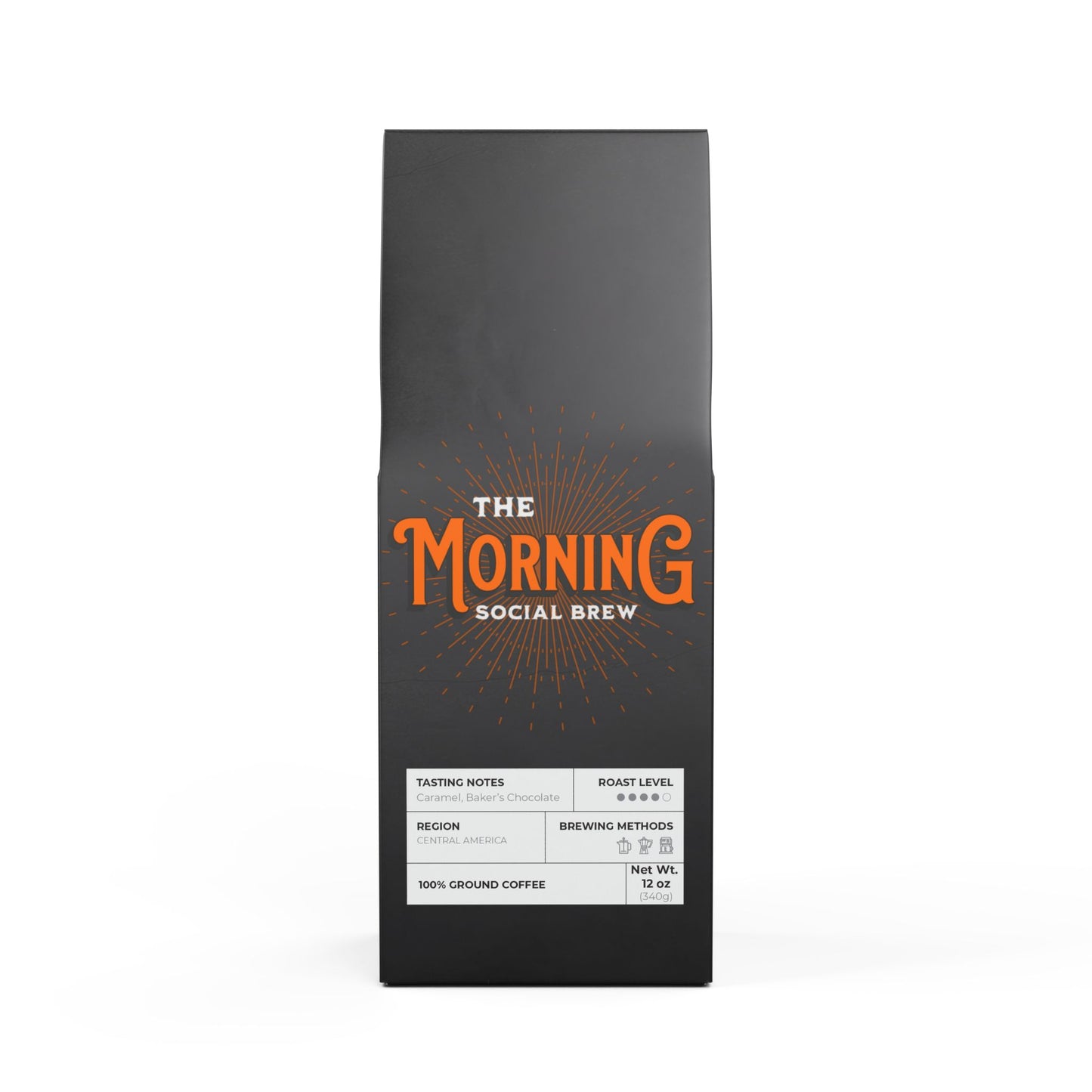 FADED THEORY "The Morning Social Brew" Premium Flathead Valley Coffee Blend (Medium-Dark Roast)