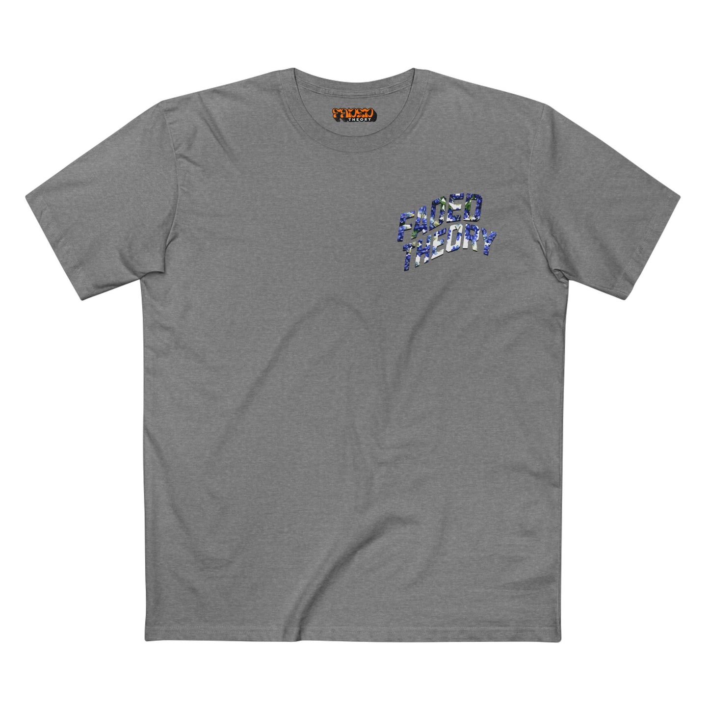 Faded Theory Texas Floral Adult Tee - Comfortable Casual Wear for TEXAS Lovers