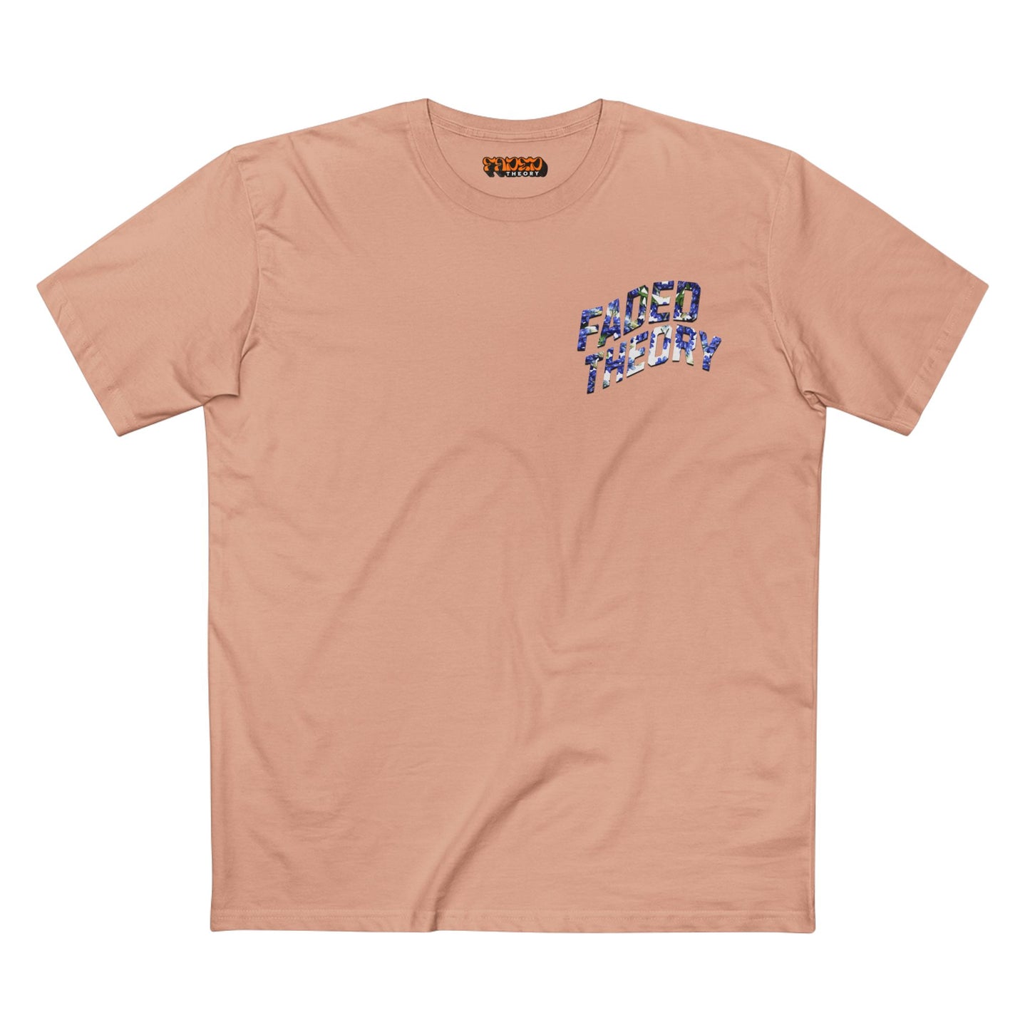 Faded Theory Texas Floral Adult Tee - Comfortable Casual Wear for TEXAS Lovers