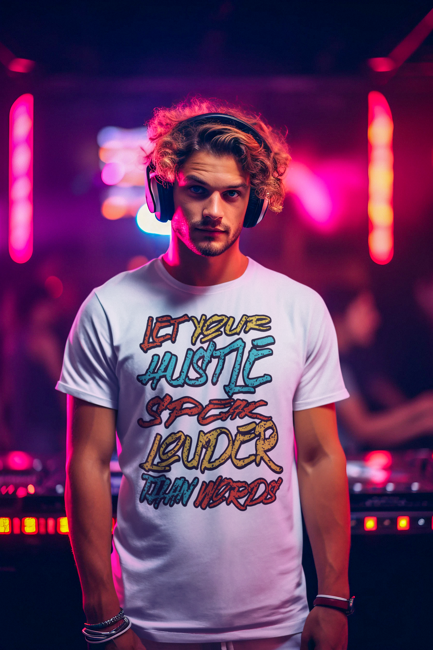 "HUSTLE" PREMIUM UNISEX TEE