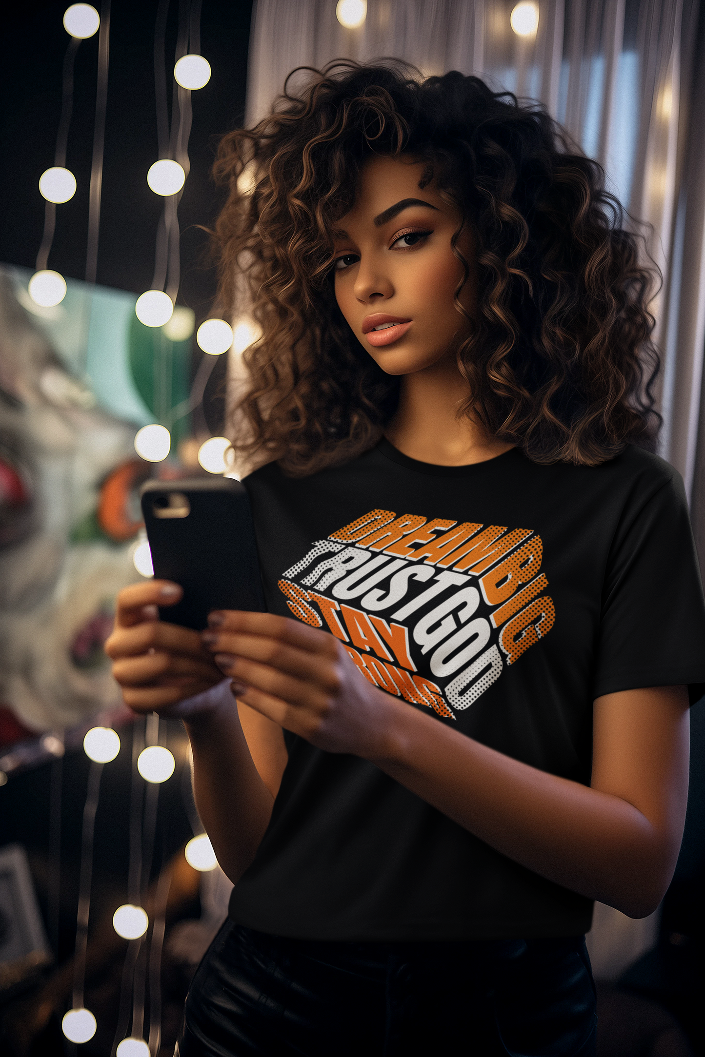 "DREAM BIG, TRUST" PREMIUM UNISEX TEE