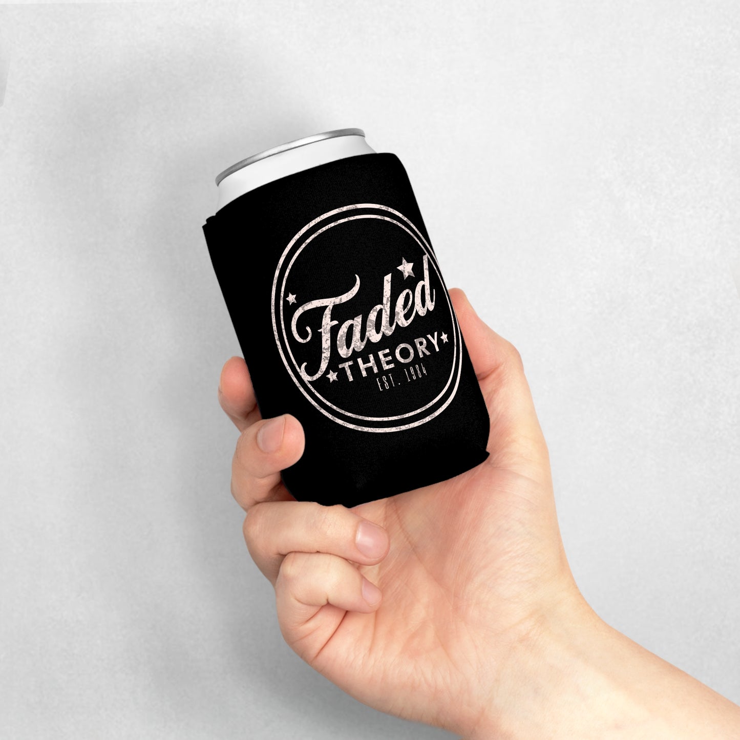 FADED THEORY "Vintage Signature" Can Cooler Koozie