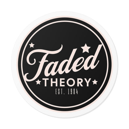 FADED THEORY "Vintage Signature" Vinyl Sticker