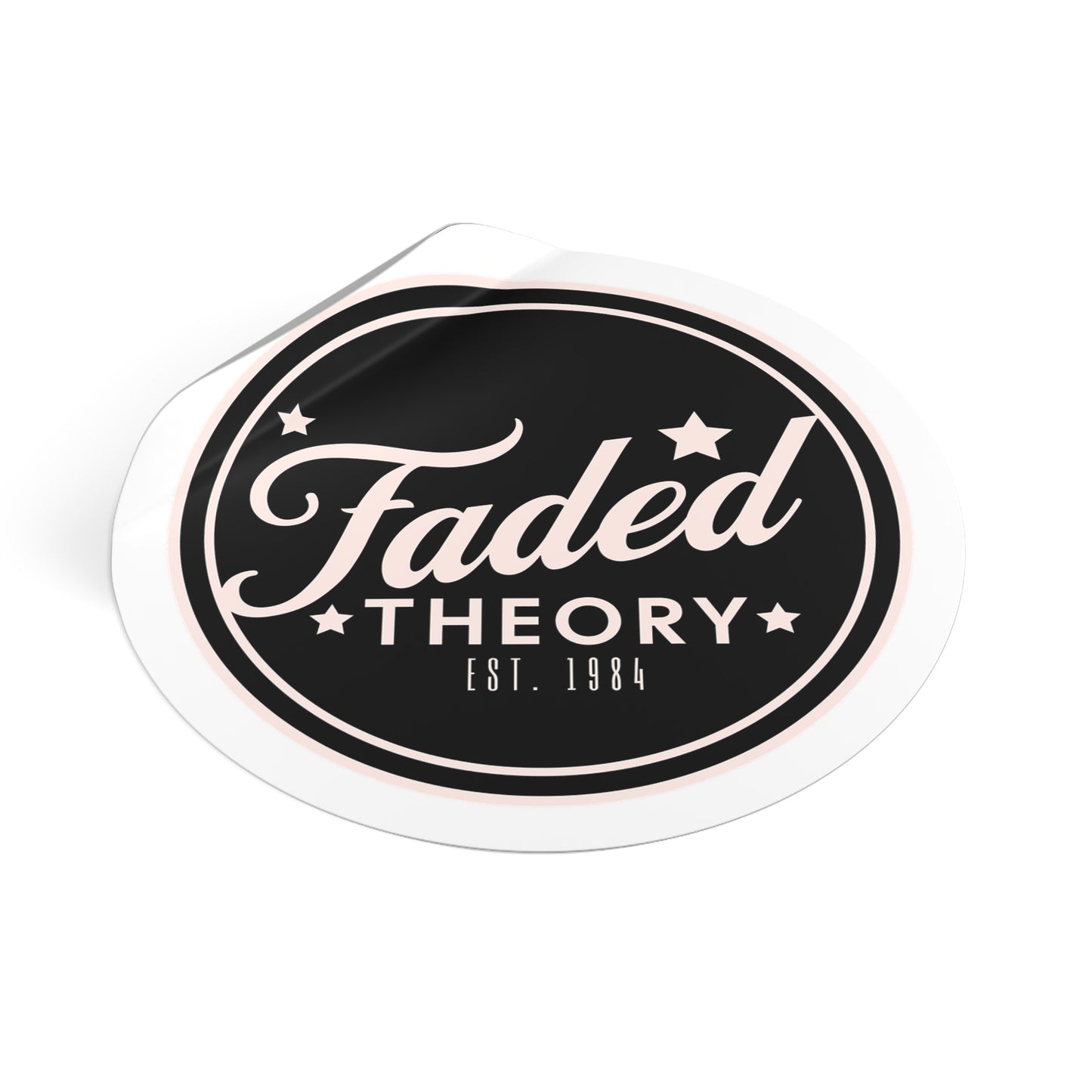 FADED THEORY "Vintage Signature" Vinyl Sticker