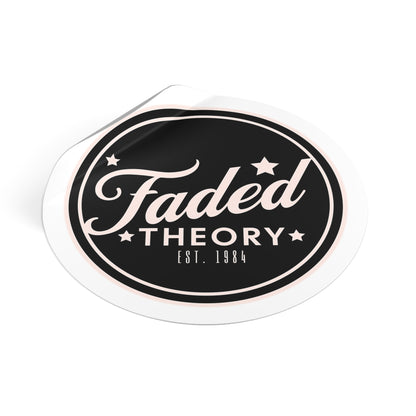 FADED THEORY "Vintage Signature" Vinyl Sticker