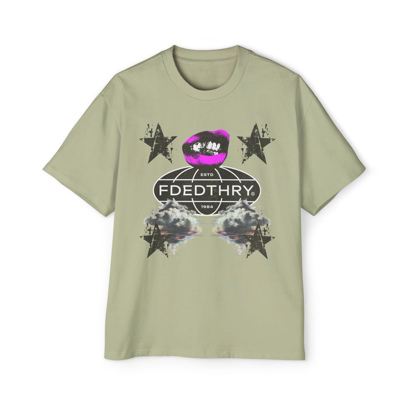 FADED THEORY "GUTTA STAR" OVERSIZED UNISEX TEE