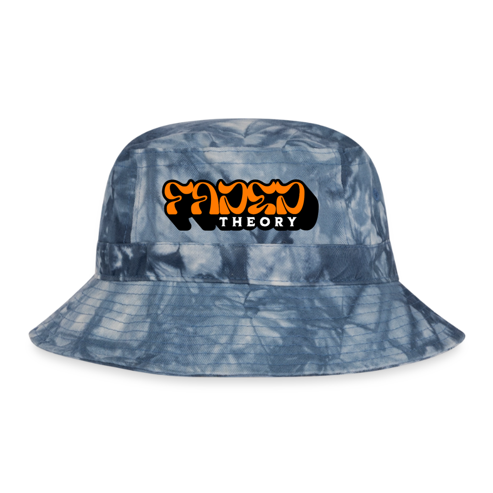 FADED THEORY "Signature" Bucket Hat - navy Tie Dye