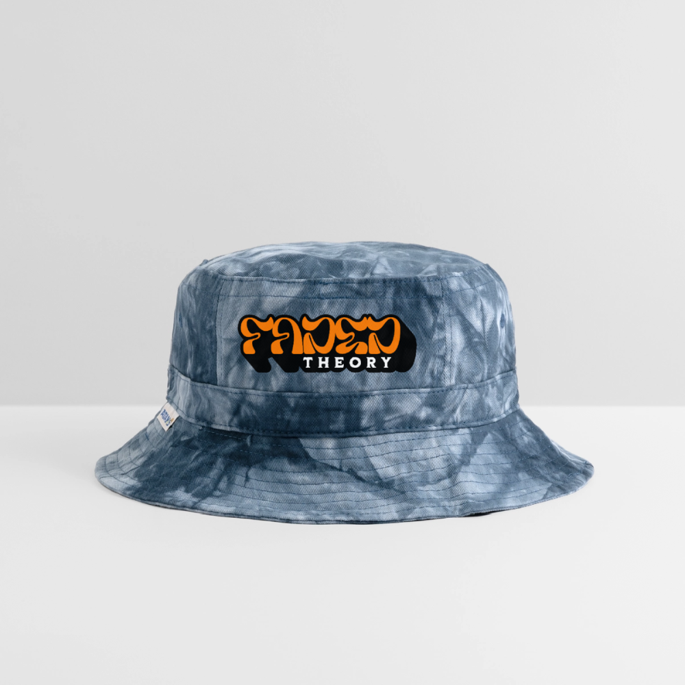 FADED THEORY "Signature" Bucket Hat - navy Tie Dye