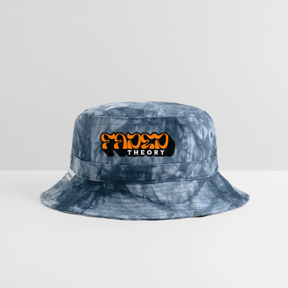 FADED THEORY "Signature" Bucket Hat - navy Tie Dye