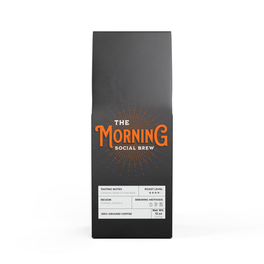 FADED THEORY "The Morning Social Brew" Premium Flathead Valley Coffee Blend (Medium-Dark Roast)