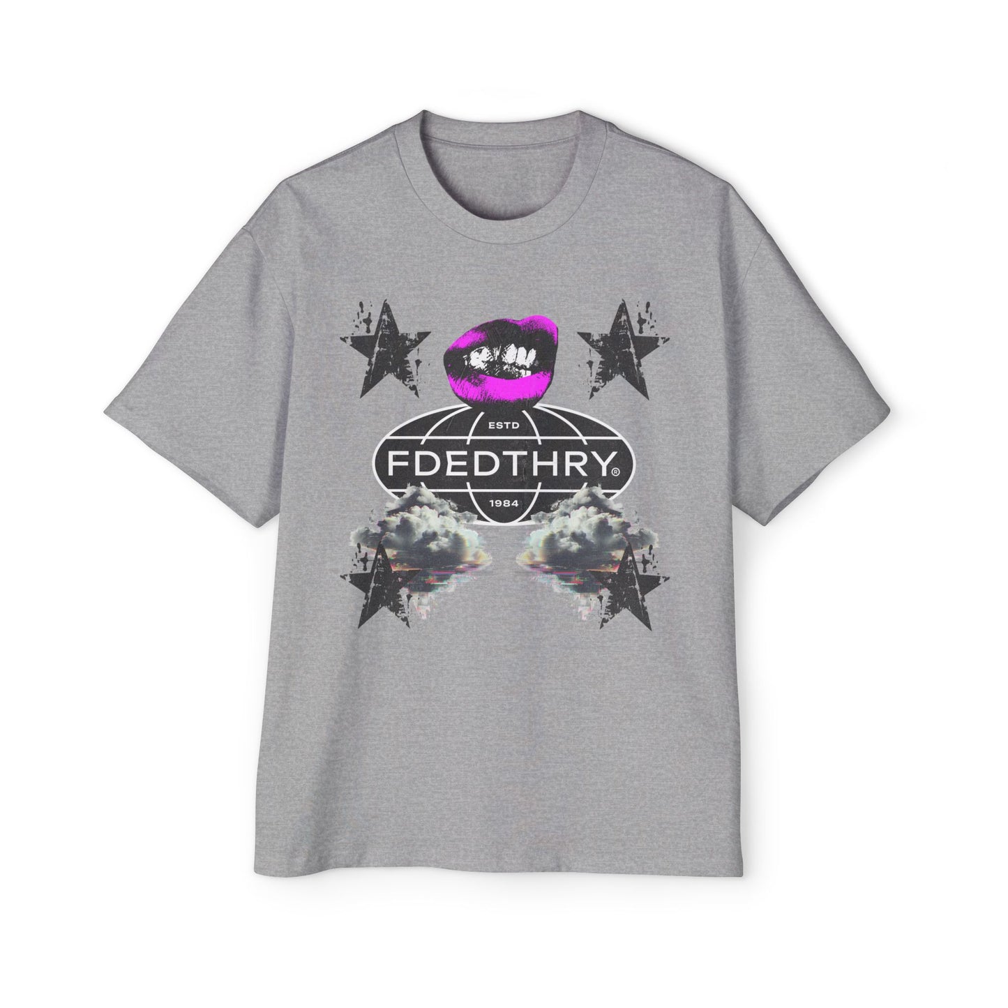 FADED THEORY "GUTTA STAR" OVERSIZED UNISEX TEE