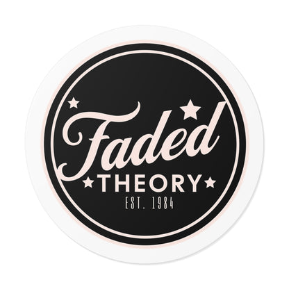 FADED THEORY "Vintage Signature" Vinyl Sticker
