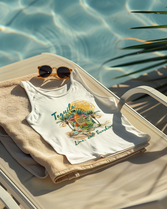 FADED THEORY "Tequila, Lime, and Sunshine" Jersey Tank
